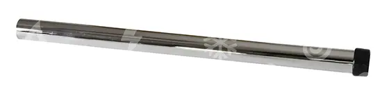 trubka vysavačová d = 35 mm, L= 500 mm, pochromovaná ocel, s plastovým kroužkem
